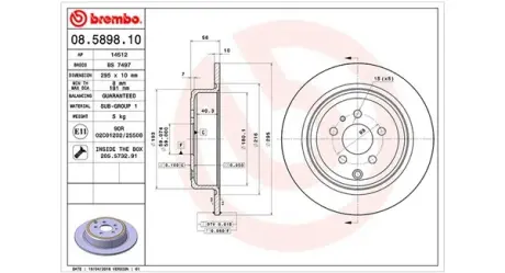 Тормозной диск MAGNETI MARELLI 360406022400