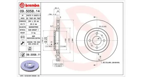 Тормозной диск MAGNETI MARELLI 360406028800