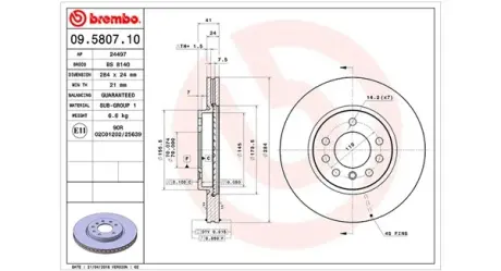Тормозной диск MAGNETI MARELLI 360406037800