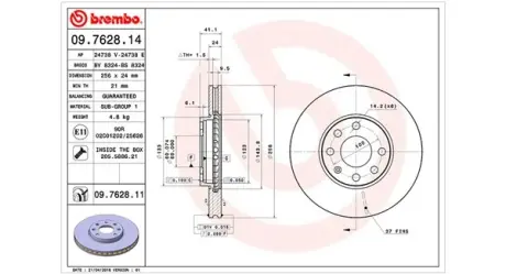 Тормозной диск MAGNETI MARELLI 360406038700