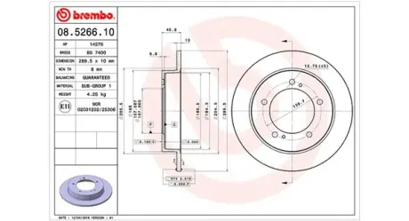 Тормозной диск MAGNETI MARELLI 360406045900