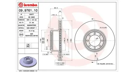 Тормозной диск MAGNETI MARELLI 360406058200