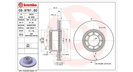 Тормозной диск MAGNETI MARELLI 360406062200