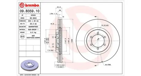 Тормозной диск MAGNETI MARELLI 360406115900