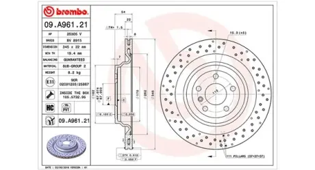 Тормозной диск MAGNETI MARELLI 360406122801