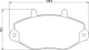 Комплект тормозных колодок, дисковый тормоз MAGNETI MARELLI 363700200390 (фото 1)