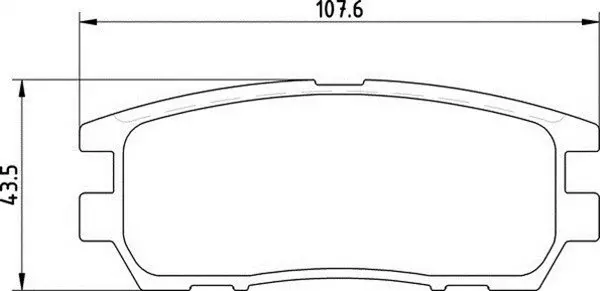 Комплект тормозных колодок, дисковый тормоз MAGNETI MARELLI 363700203019 (фото 1)