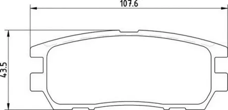 Комплект тормозных колодок, дисковый тормоз MAGNETI MARELLI 363700203019