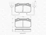 Комплект тормозных колодок, дисковый тормоз MAGNETI MARELLI 363702160173 (фото 1)