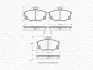 Комплект тормозных колодок, дисковый тормоз MAGNETI MARELLI 363702160230 (фото 1)
