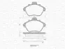 Комплект тормозных колодок, дисковый тормоз MAGNETI MARELLI 363702160241 (фото 1)