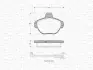 Комплект тормозных колодок, дисковый тормоз MAGNETI MARELLI 363702160298 (фото 1)