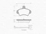 Комплект тормозных колодок, дисковый тормоз MAGNETI MARELLI 363702160366 (фото 1)