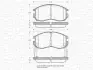 Комплект тормозных колодок, дисковый тормоз MAGNETI MARELLI 363702160777 (фото 1)