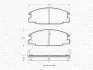 Комплект тормозных колодок, дисковый тормоз MAGNETI MARELLI 363702160952 (фото 1)