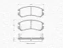 Комплект тормозных колодок, дисковый тормоз MAGNETI MARELLI 363702160963 (фото 1)