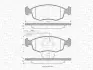 Комплект тормозных колодок, дисковый тормоз MAGNETI MARELLI 363702161019 (фото 1)