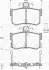 Комплект тормозных колодок, дисковый тормоз MAGNETI MARELLI 363702161063 (фото 1)