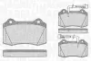 Комплект тормозных колодок, дисковый тормоз MAGNETI MARELLI 363916060107 (фото 1)