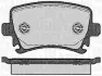 Комплект тормозных колодок, дисковый тормоз MAGNETI MARELLI 363916060133 (фото 1)