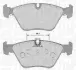 Комплект тормозных колодок, дисковый тормоз MAGNETI MARELLI 363916060153 (фото 1)