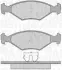 Комплект тормозных колодок, дисковый тормоз MAGNETI MARELLI 363916060229 (фото 1)