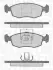 Комплект тормозных колодок, дисковый тормоз MAGNETI MARELLI 363916060233 (фото 1)