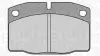 Комплект тормозных колодок, дисковый тормоз MAGNETI MARELLI 363916060354 (фото 1)