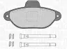 Комплект тормозных колодок, дисковый тормоз MAGNETI MARELLI 363916060456 (фото 1)