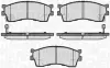 Комплект тормозных колодок, дисковый тормоз MAGNETI MARELLI 363916060458 (фото 1)