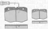 Комплект тормозных колодок, дисковый тормоз MAGNETI MARELLI 363916060476 (фото 1)