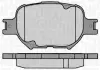 Комплект тормозных колодок, дисковый тормоз MAGNETI MARELLI 363916060493 (фото 1)