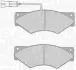 Комплект тормозных колодок, дисковый тормоз MAGNETI MARELLI 363916060546 (фото 1)