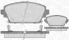 Комплект тормозных колодок, дисковый тормоз MAGNETI MARELLI 363916060567 (фото 1)