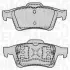 Комплект тормозных колодок, дисковый тормоз MAGNETI MARELLI 363916060569 (фото 1)