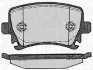 Комплект тормозных колодок, дисковый тормоз MAGNETI MARELLI 363916060601 (фото 1)