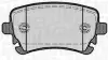 Комплект тормозных колодок, дисковый тормоз MAGNETI MARELLI 363916060602 (фото 1)