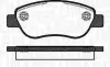 Комплект тормозных колодок, дисковый тормоз MAGNETI MARELLI 363916060693 (фото 1)