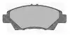 Комплект тормозных колодок, дисковый тормоз MAGNETI MARELLI 363916060707 (фото 1)