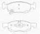 Комплект тормозных колодок, дисковый тормоз MAGNETI MARELLI 363916060813 (фото 1)