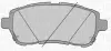 Комплект тормозных колодок, дисковый тормоз MAGNETI MARELLI 363916060818 (фото 1)