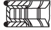 Кольца поршневые MAHLE 001RS001750V0 (фото 3)