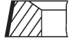 Кольца поршневые MAHLE 001RS111280V0 (фото 2)