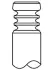 Клапан випускний MERCEDES M271 \'\'02-14 MAHLE 001VA31389000 (фото 1)