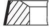 A_Комплект поршневих кілець Mahle MB MAHLE 00249N1 (фото 2)