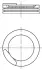 Engine piston. Поршень двигателя MAHLE 0111000 (фото 1)