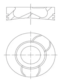 Поршень MAHLE 021 PI 00123 000