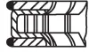 Кольца поршневые Mahle MAHLE 02801N1 (фото 3)