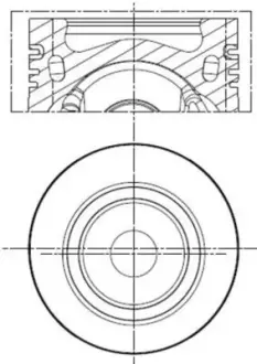 Поршень MAHLE 028 PI 00141 000