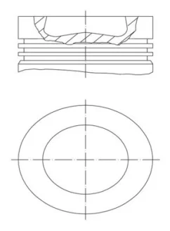 Поршень MAHLE 028PI00155002